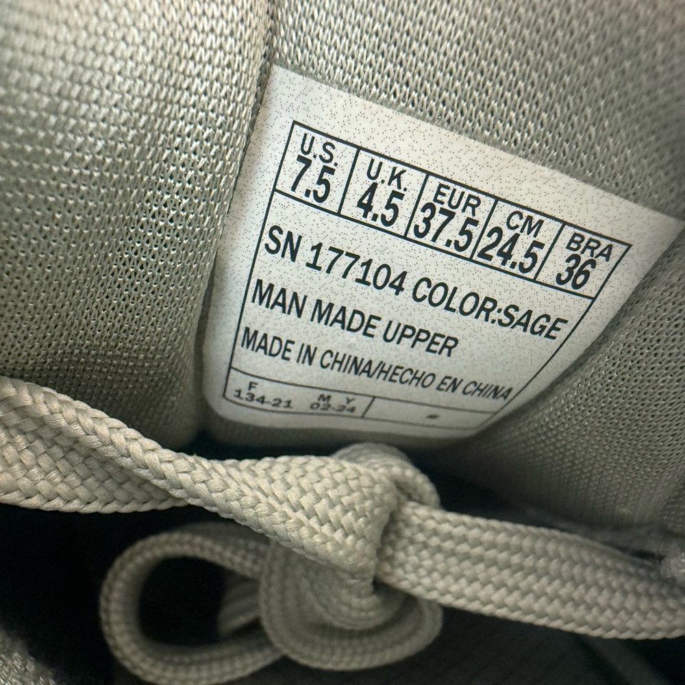 Skechers Sage Pearl Faux Leather Athletic Shoes - Picture 13 of 14